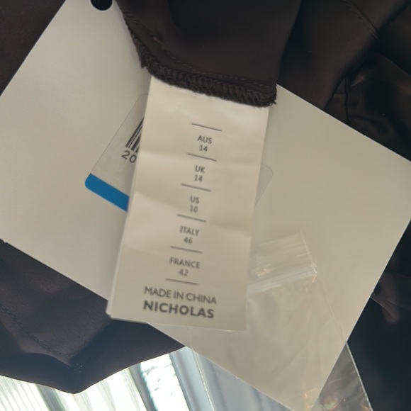 BNWT beautiful Nicholas chocolate jumpsuit, size 10 - Picture 5 of 7